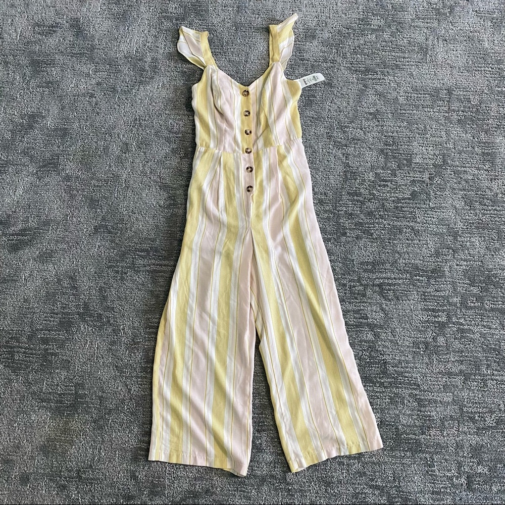 Striped Jumpsuit